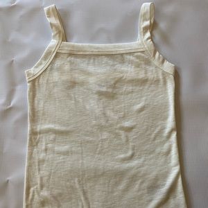 GAP White/Off white Tank Top